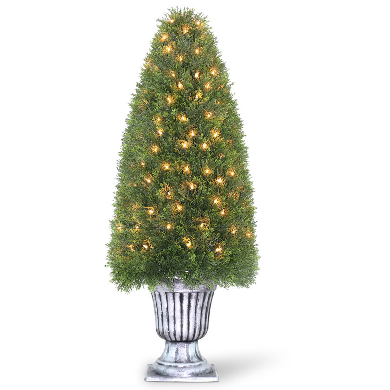 Primrue Artificial Moss Topiary in Urn Set & Reviews Wayfair